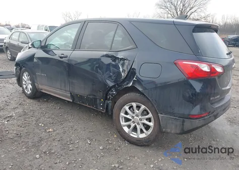 2020 Chevrolet Equinox Fwd Ls из США, поврежденный, VIN 3GNAXHEVXLS556193